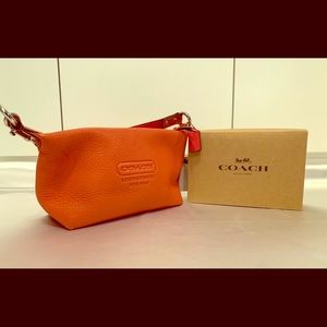 Authentic Coach Leather Shoulder Bag